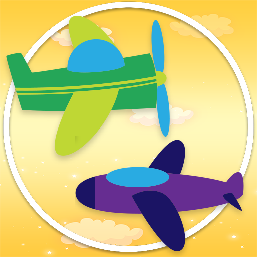 Purple Plane vs Green Plane icon
