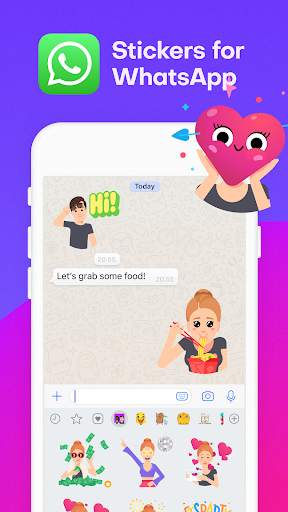 Aivatar: Animated Stickers WhatsApp WAStickerApps screenshot 1