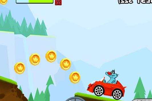 Oggy Hill Climb Car Racing screenshot 3