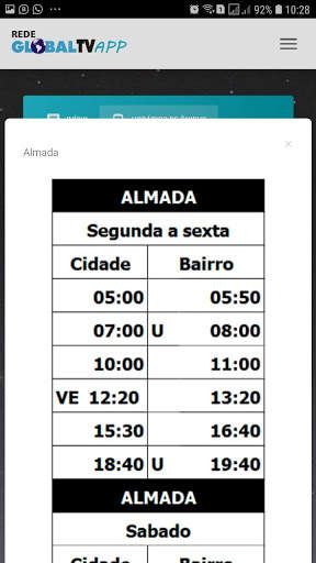 Rede Global TV App screenshot 3