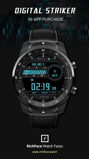 Digital Striker Watch Face screenshot 1