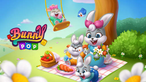 Bunny Pop Blast 1 تصوير الشاشة