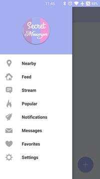 Secret Messenger App screenshot 1