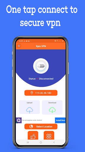 Free Fast VPN:Free Proxy Server & Secure VPN screenshot 1