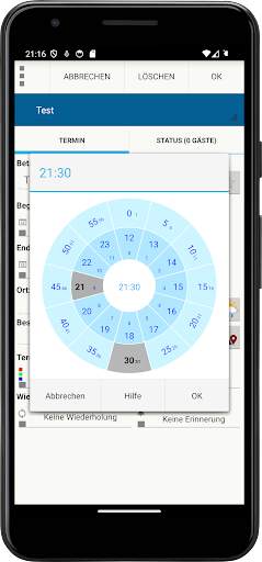 Personal Calendar lite screenshot 4