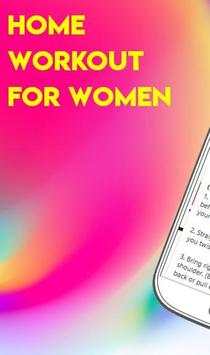 HOME WORKOUT FOR WOMEN screenshot 1