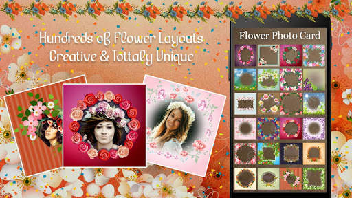 Flower Photo Collage Maker : Flower Photo Frames screenshot 1