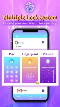 App Lock Master – Fingerprint & PIN & Pattern Lock 2 تصوير الشاشة