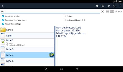 Bloc-note multifonctionnel screenshot 9