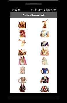 Traditional Dresses Photo Edit screenshot 1
