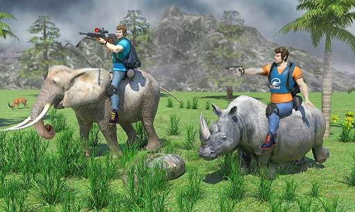 Lost Island Jungle Adventure Hunting Game screenshot 2