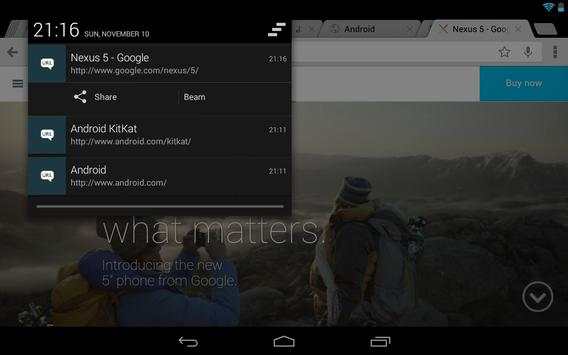 URL Notification screenshot 8