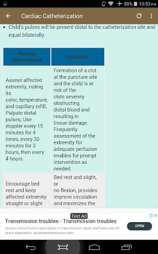 Pediatric Nursing Care Plans screenshot 4