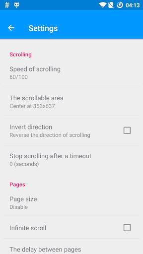 Automatic Scroll - Auto Scroller screenshot 2