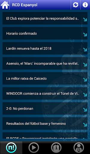 RCD Espanyol App screenshot 2