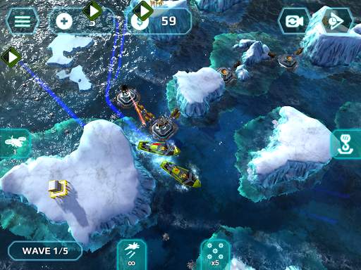 Naval Storm TD screenshot 2