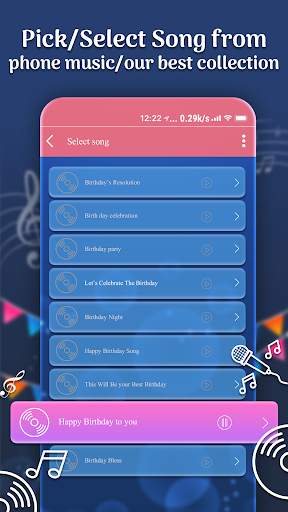 Birthday Song with name - Birthday Video Maker screenshot 3