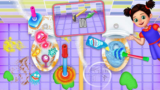 Messy High School Cleaning: Girl Room Cleanup Game screenshot 7