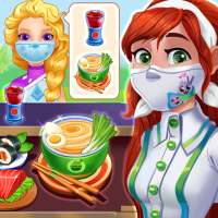 Asian Cooking Games Star New Restaurant Games Chef logo