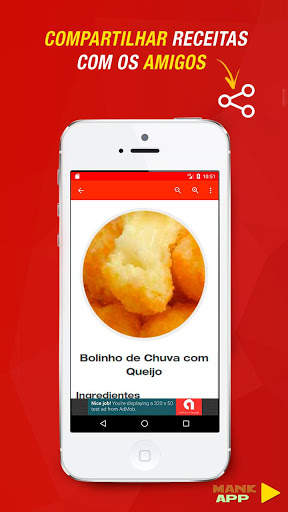 Receitas de Bolinhos de Chuva screenshot 4