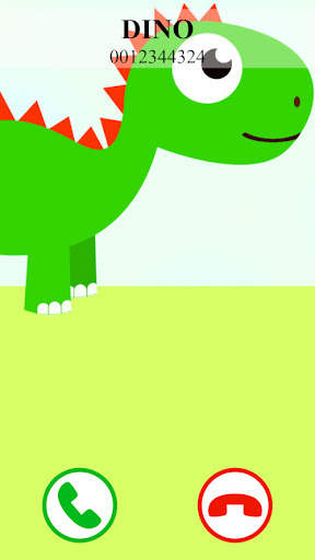 fake call dinosaur game screenshot 1