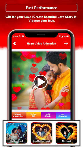 Heart Photo Effect Video Maker screenshot 5
