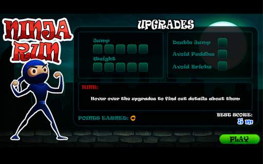 Ninja Jump and Run screenshot 3