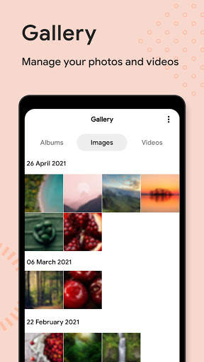 Gallery & Video Player 1 تصوير الشاشة