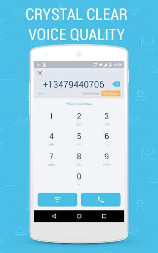 Bluee Cheap International Calls & Mobile Top-Up screenshot 1