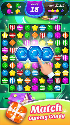 Gummy Candy Blast-Fun Match 3 screenshot 8