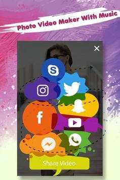 Photo Video Maker With Music 6 تصوير الشاشة