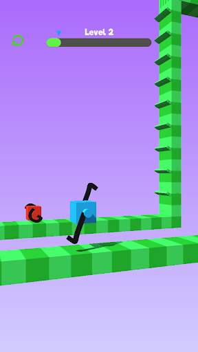 Draw Climbing Dash - Permainan Balap Rubik Android скриншот 3