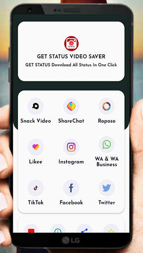 Get Status.All video saver -One click video saver screenshot 1