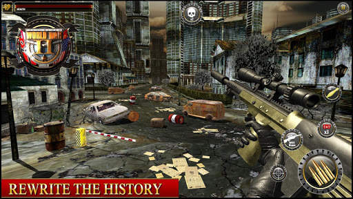 WW2 Sniper 3D: War Sniper Game screenshot 1