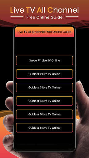 Live TV Channel Free Online Guide screenshot 2