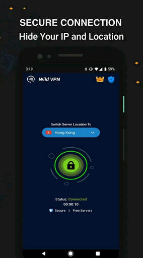 Wild VPN - Free Unlimited Proxy screenshot 1