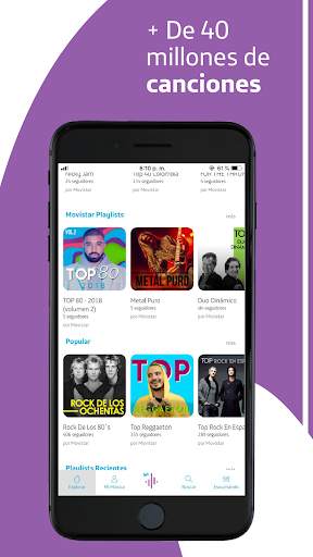 Movistar Música screenshot 1