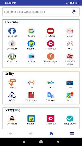 Now Browser - Fast & Safe Web Browser screenshot 1