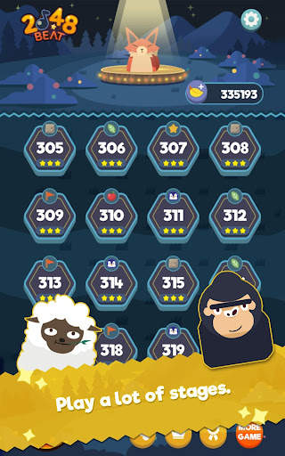 2048 BEAT:Fazer música screenshot 5