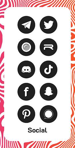Baccara Adaptive Icon Pack screenshot 4