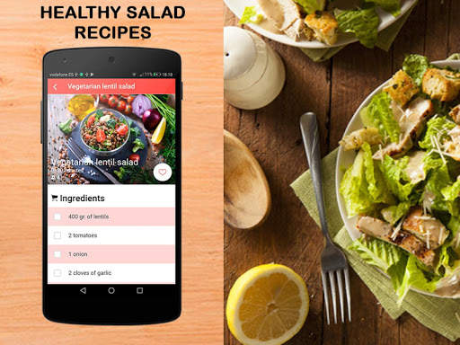 Salad recipes free. Low carb, easy & healthy food. screenshot 19