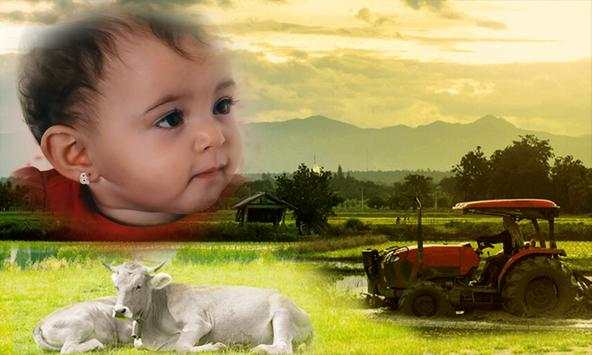 Village agriculture photo frame application screenshot 23