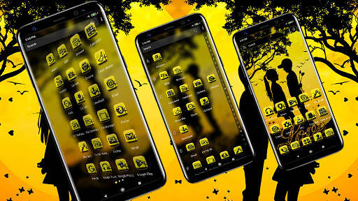 Couple Love Launcher Theme screenshot 3