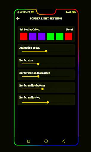 BorderLight - Edge Live Wallpaper screenshot 2