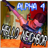 Hi scary Granny Neighbor Hello Mod Alpha 4 icon
