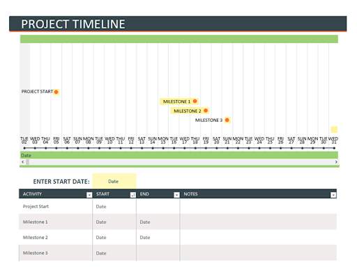 Editable Timeline Templates screenshot 11