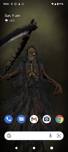 Grim Reaper 3D Live Wallpaper screenshot 1