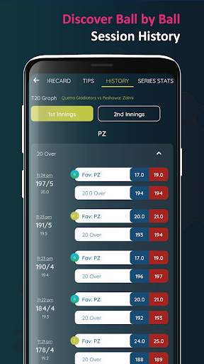 Exchange Cricket Live Line screenshot 4