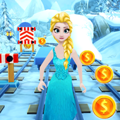 Subway Ice Princess Run icon