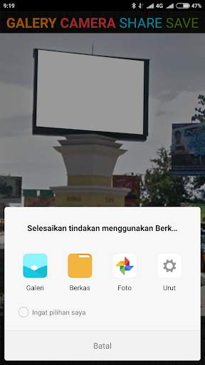 Foto Frame Editor Tema Kota Gorontalo screenshot 2